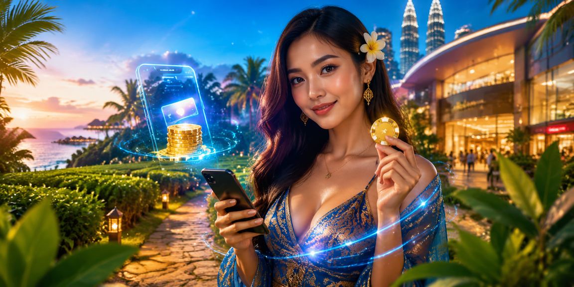 Pengguna mendaftar dan mendapat bonus slot di Kuala Lumpur dengan gaya pakaian tradisional